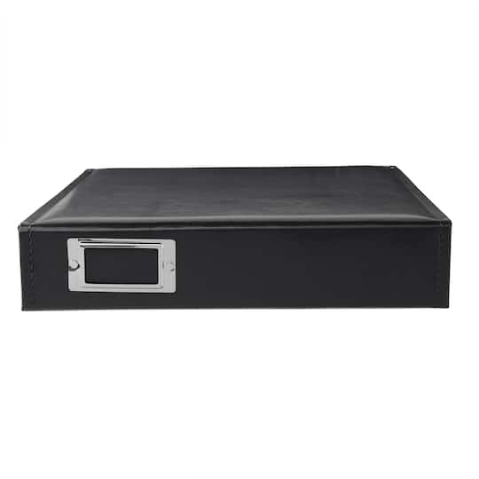 Leather D-Ring Scrapbook Album by Recollections